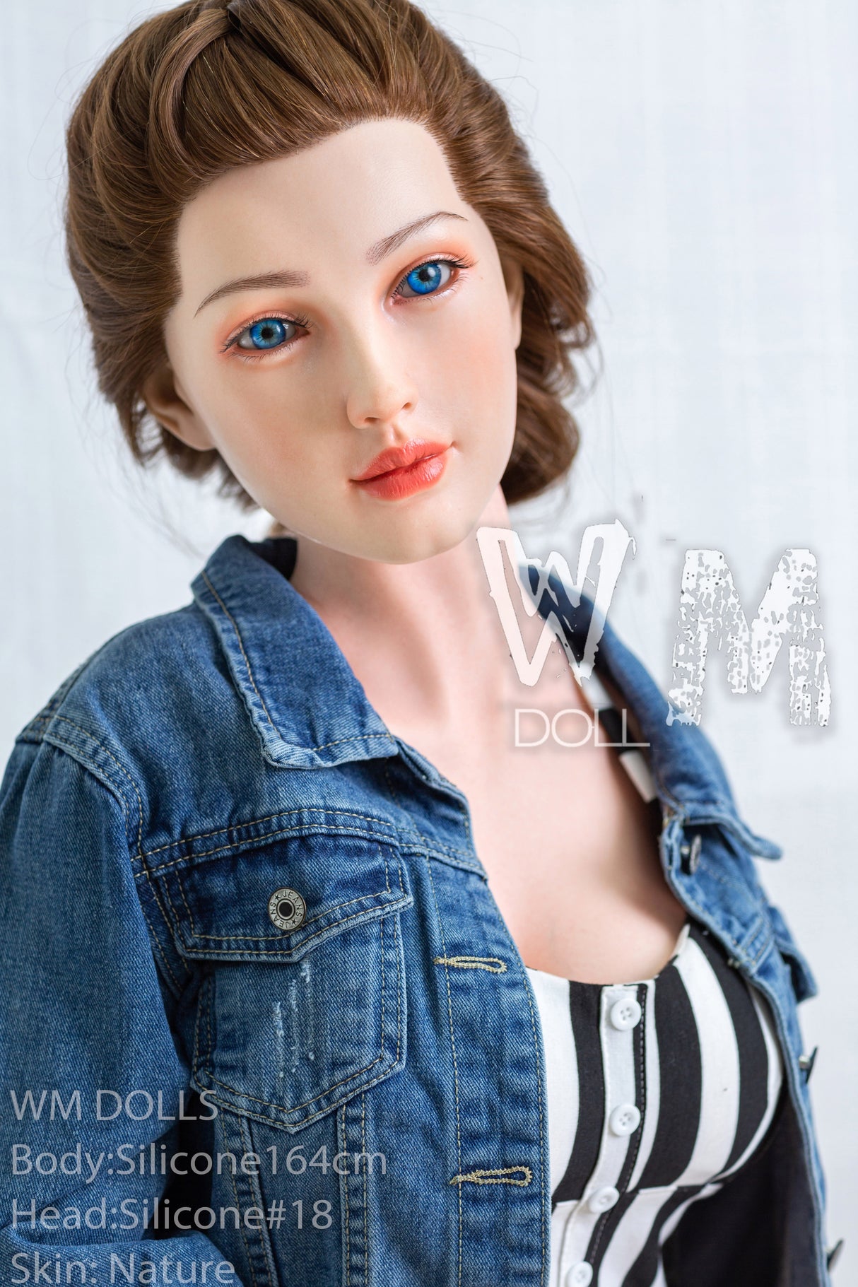 164cm/5ft5 D-cup Silicone Sex Doll – Priscilla