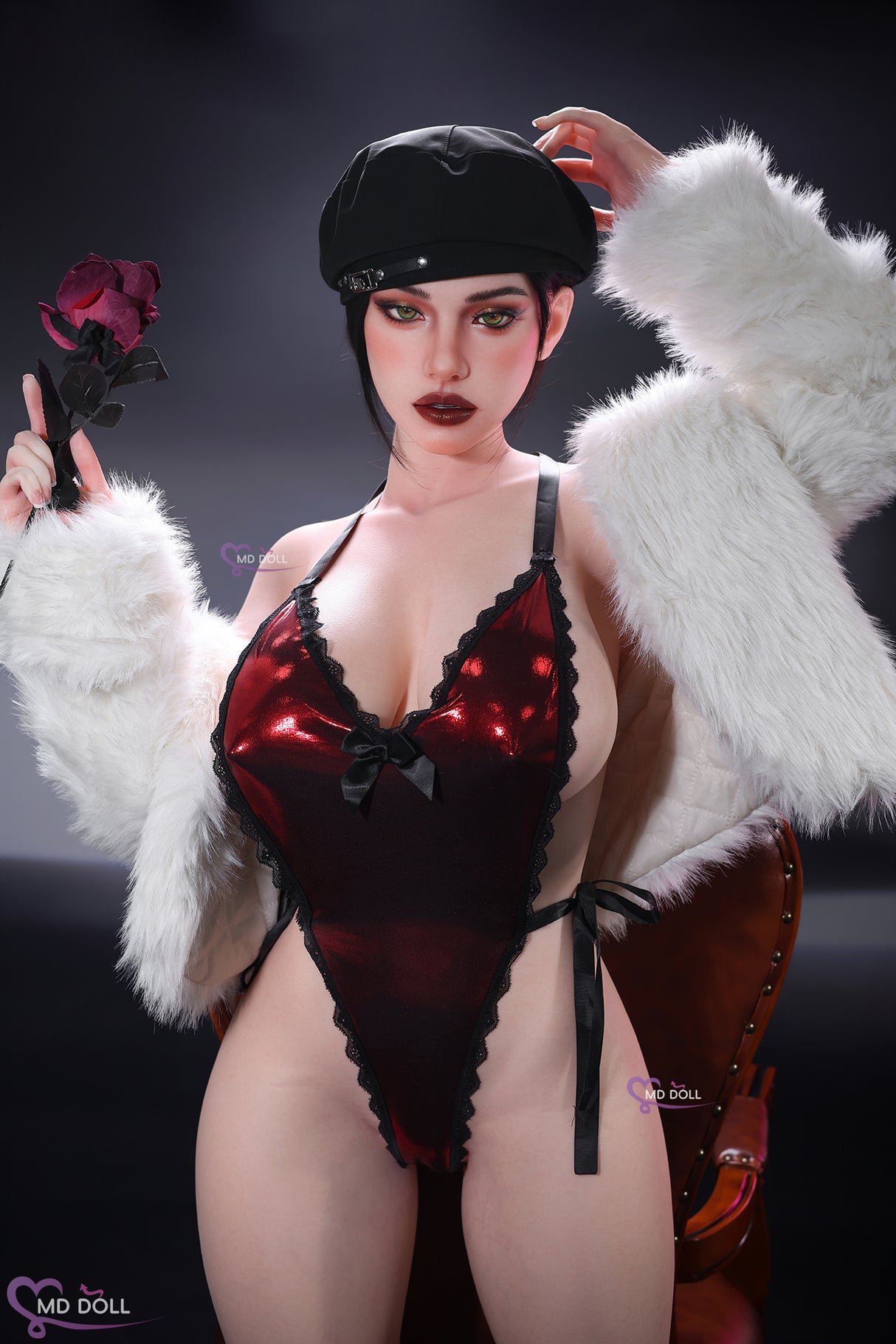 161cm/5ft3 H-cup Silicone Sex Doll – Leona