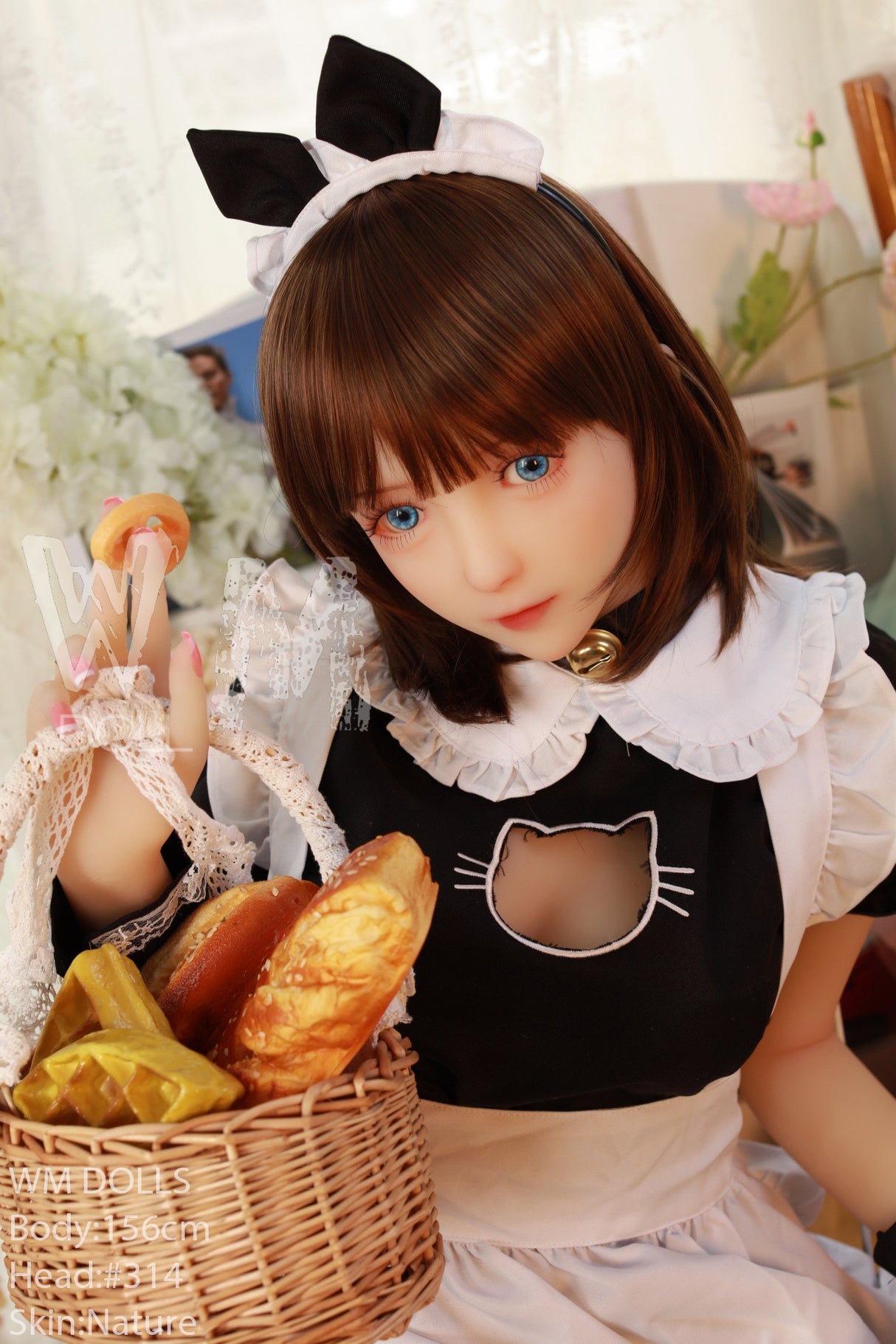 156cm/5ft1 C-cup S-TPE Sex Doll – Kiara