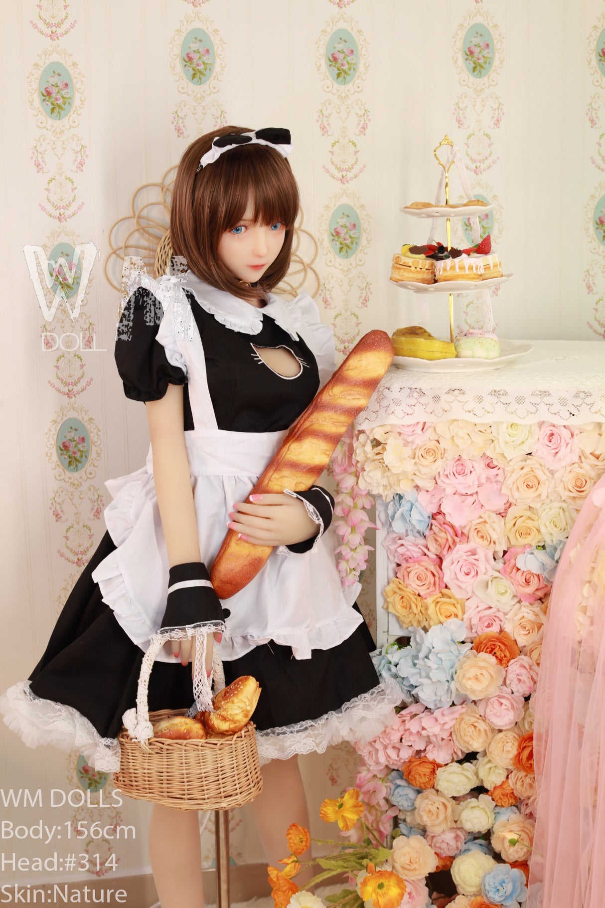 156cm/5ft1 C-cup S-TPE Sex Doll – Kiara