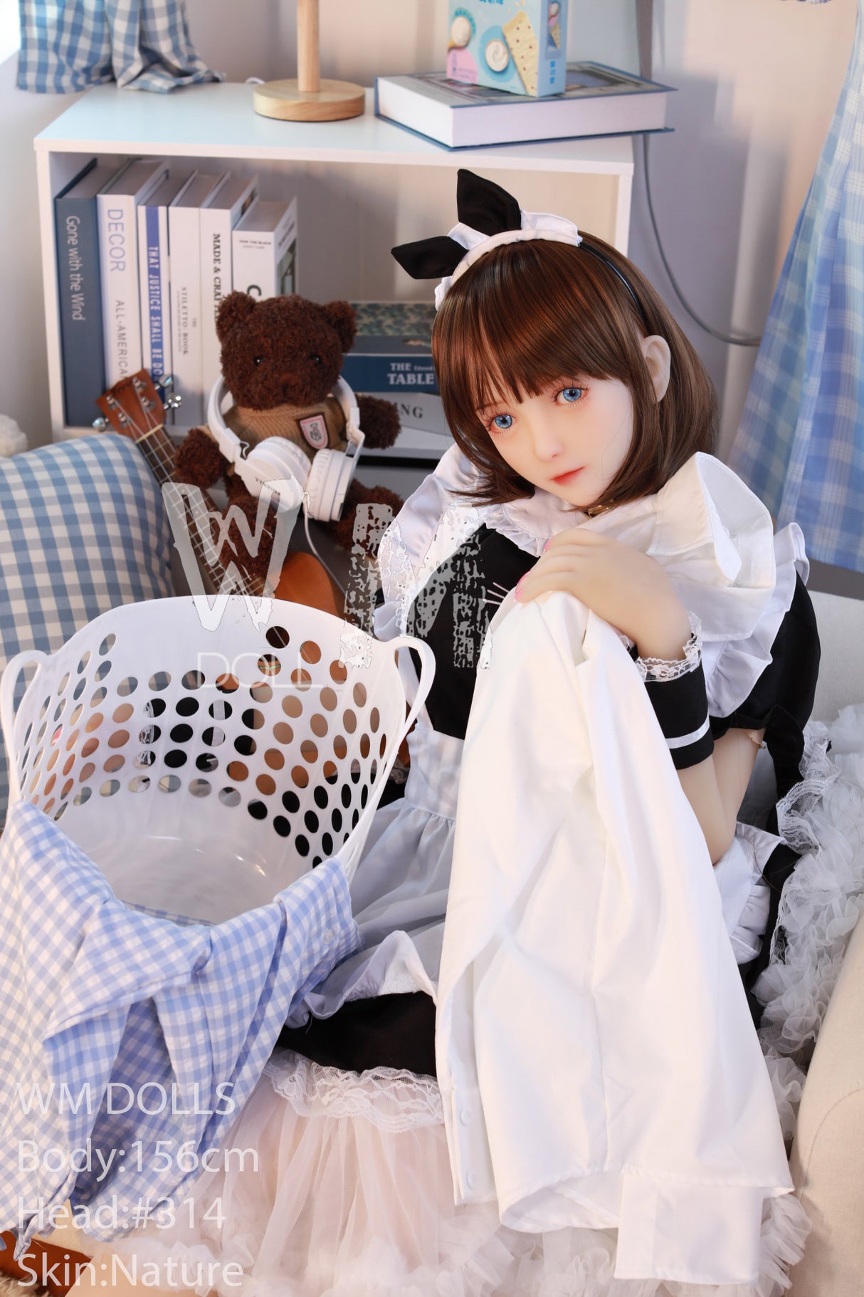 156cm/5ft1 C-cup S-TPE Sex Doll – Kiara