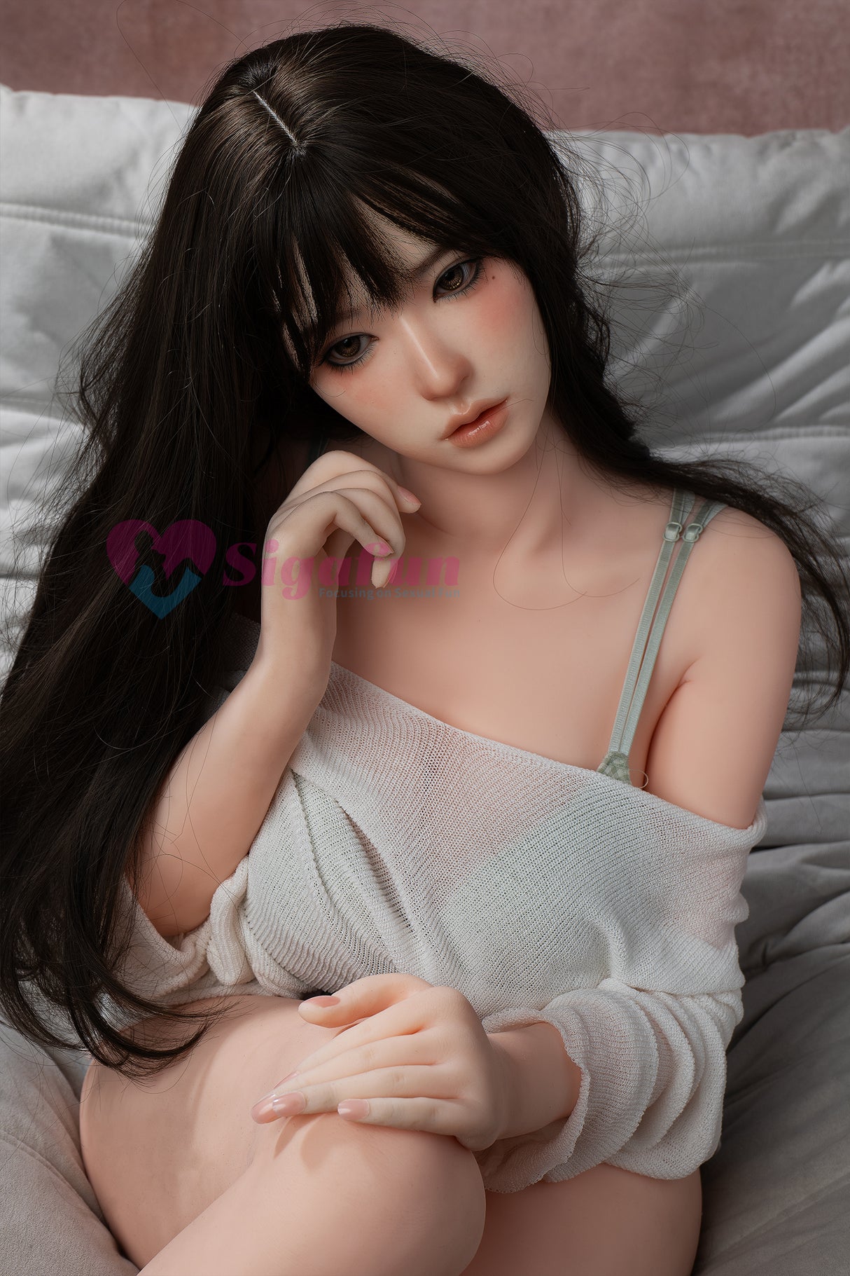 159cm/5ft2 G-cup Silicone Head TPE Body Sex Doll – Andrea