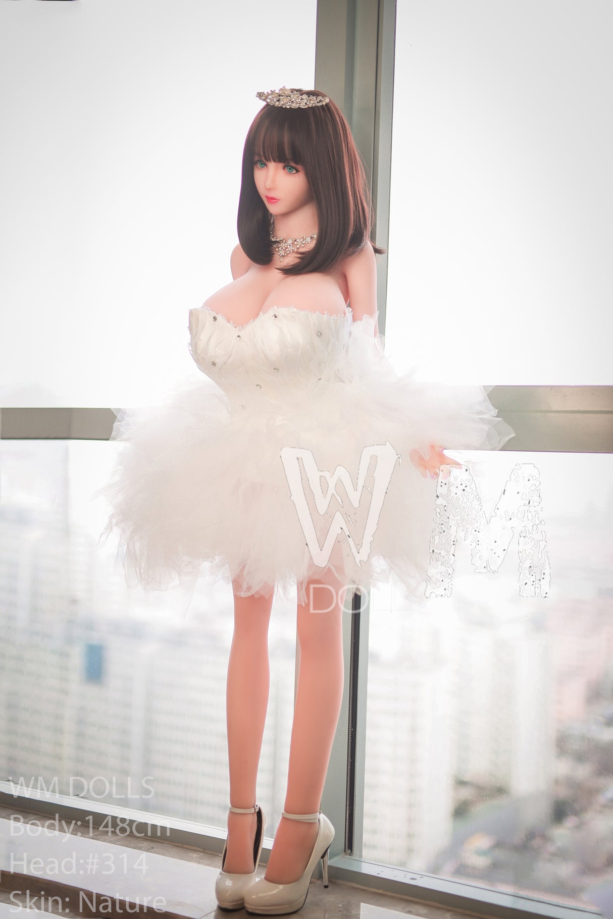148cm/4ft9 J-cup S-TPE Sex Doll – Paris