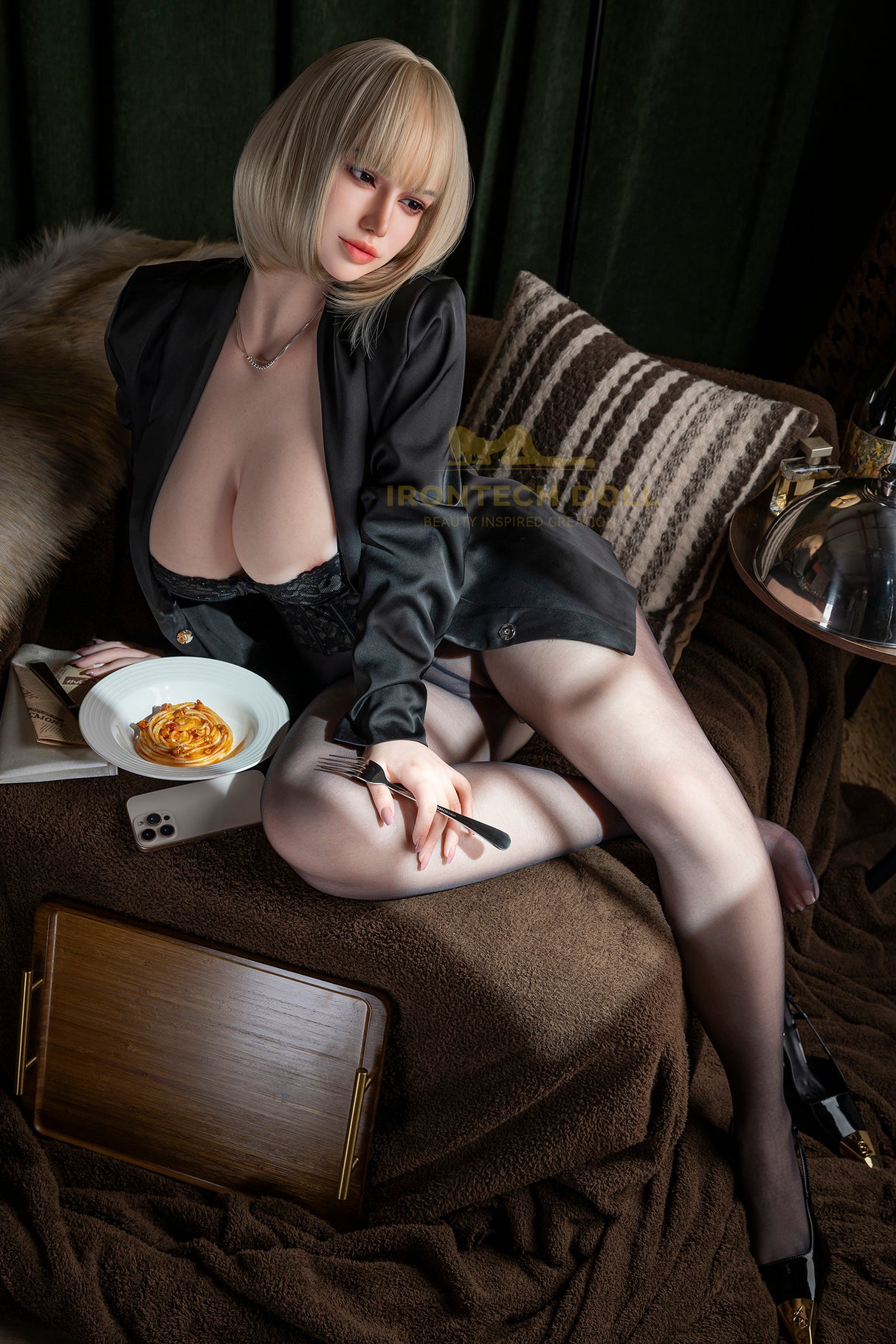160cm/5ft3 J-cup Silicone Sex Doll – Celine