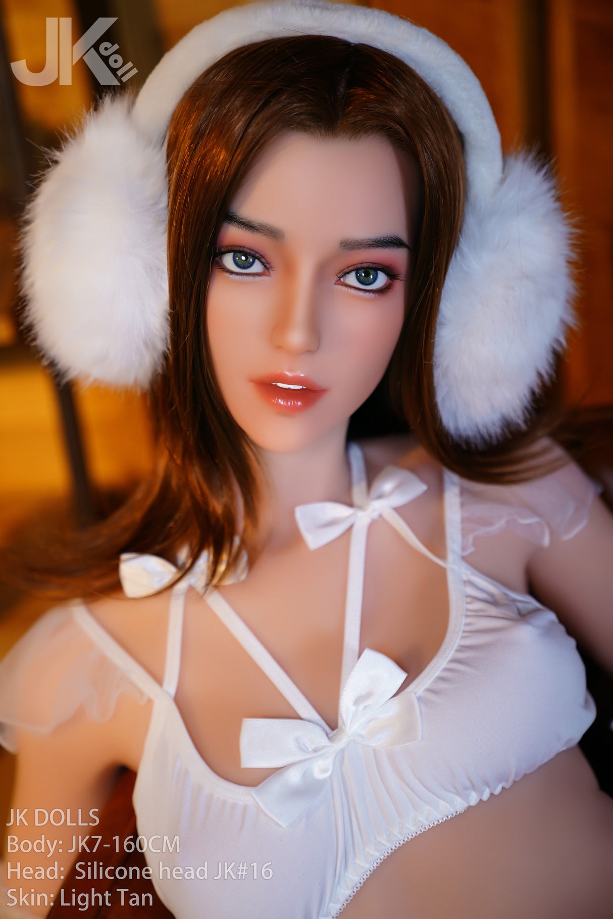 160cm/5ft3 C-cup Silicone Head S-TPE Body Sex Doll – Zaida