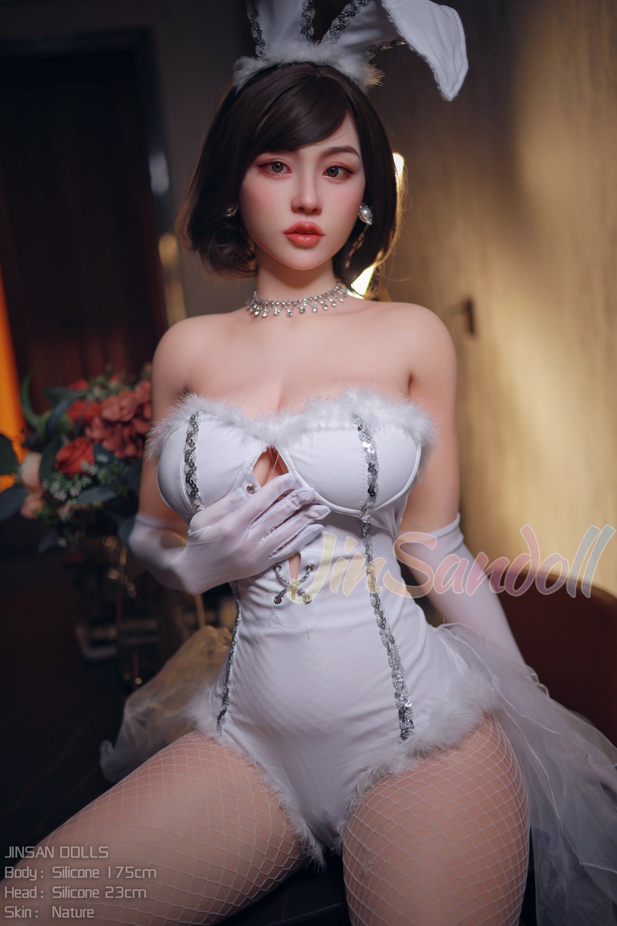 175cm/5ft9 F-cup Silicone Sex Doll – Mysti