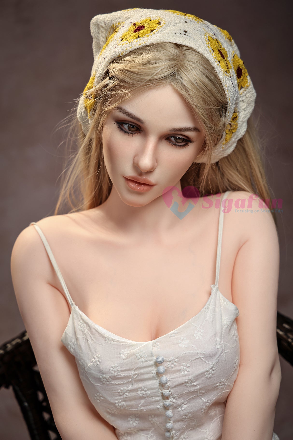 163cm/5ft3 E-cup Silicone Head TPE Body Sex Doll – Natalia