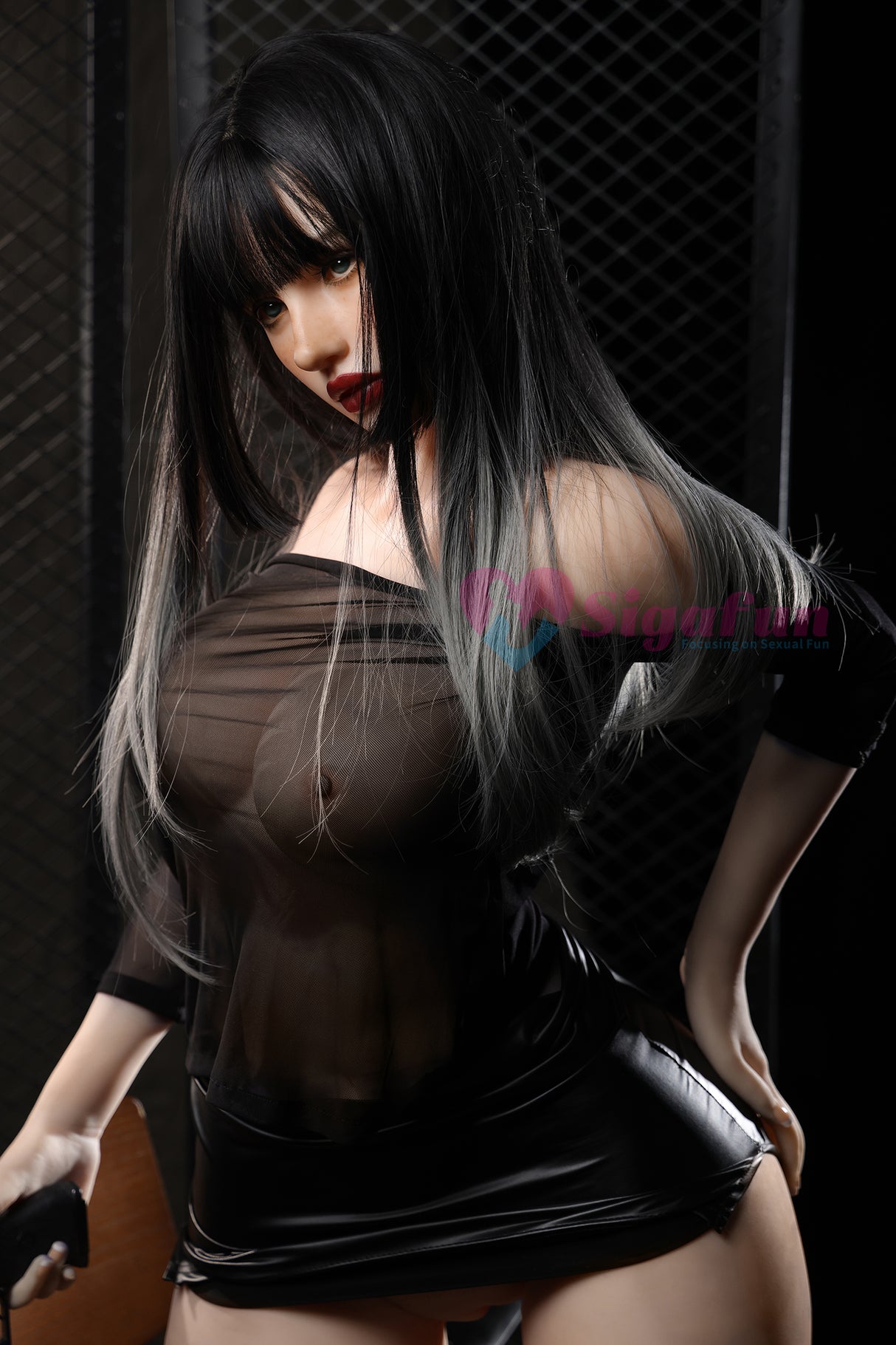 164cm/5ft3 H-cup Silicone Head TPE Body Sex Doll – Adalynn