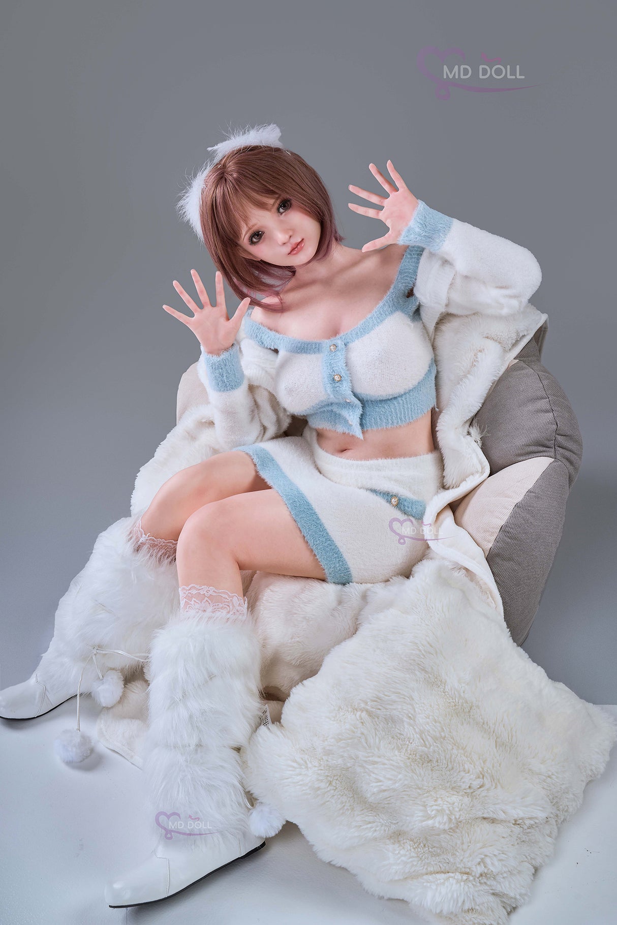 150cm/4ft9 E-cup Silicone Sex Doll – Vika