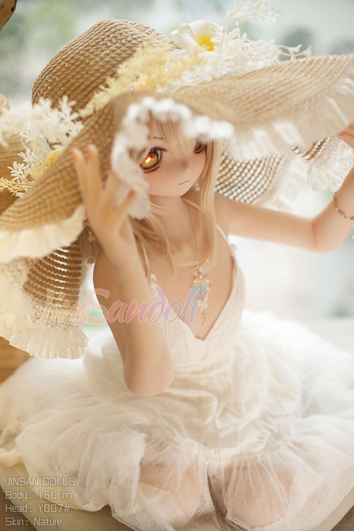 150cm/4ft9 A-cup S-TPE Sex Doll – Delicia