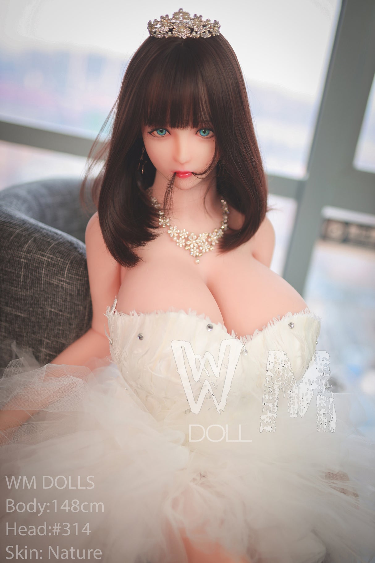 148cm/4ft9 J-cup S-TPE Sex Doll – Paris