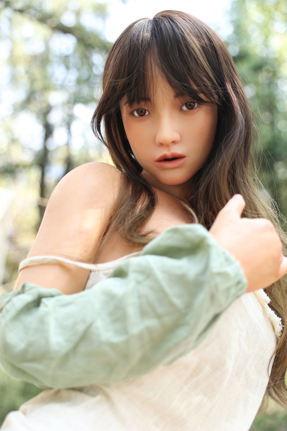 167cm/5ft5 D-cup Silicone Sex Doll – Quinn