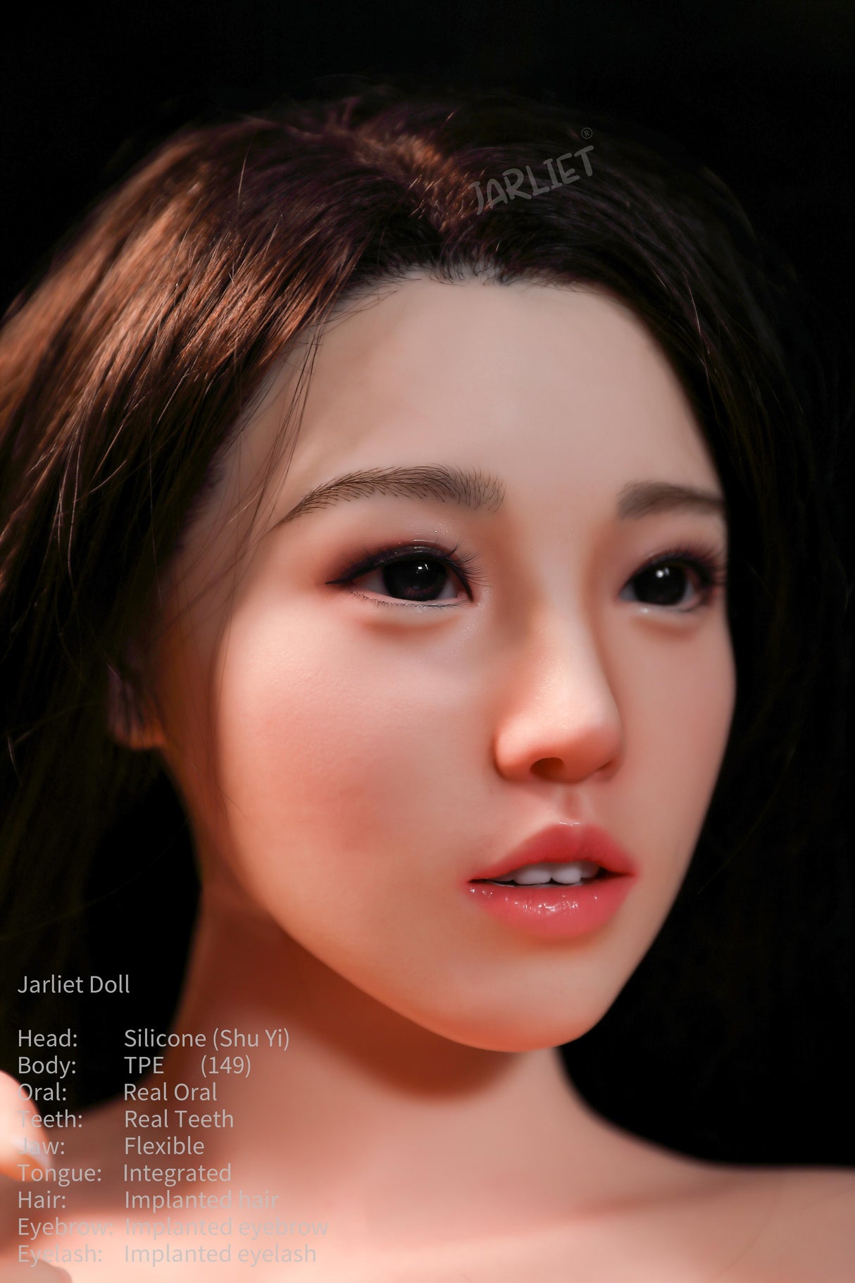 149cm/4ft9 D-cup Silicone Head TPE Body Sex Doll – Elowen