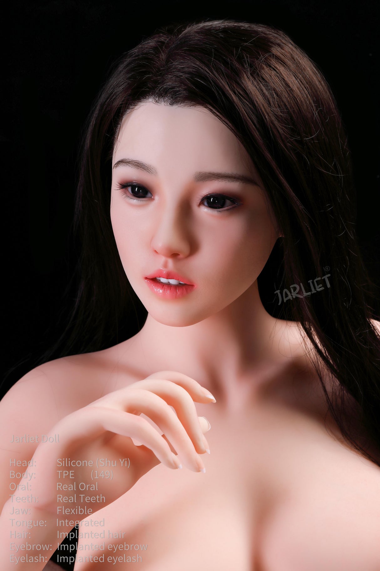 149cm/4ft9 D-cup Silicone Head TPE Body Sex Doll – Elowen