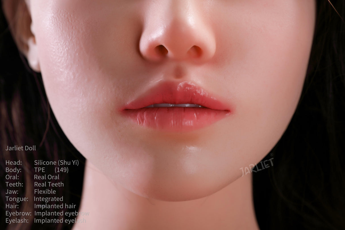 149cm/4ft9 D-cup Silicone Head TPE Body Sex Doll – Elowen