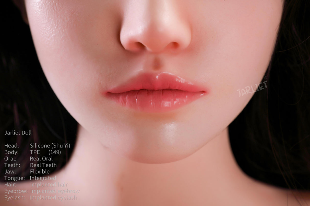 149cm/4ft9 D-cup Silicone Head TPE Body Sex Doll – Elowen