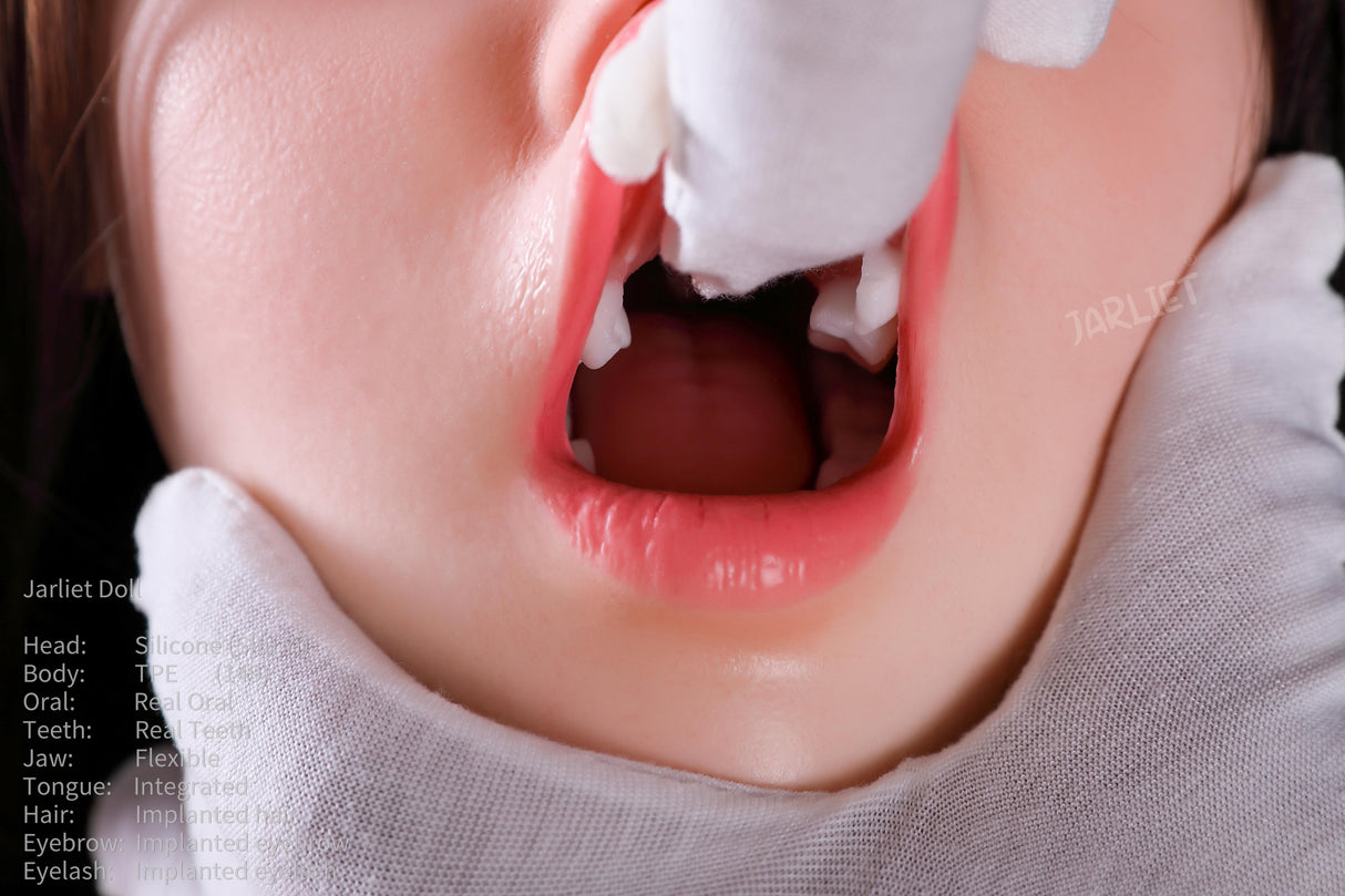 149cm/4ft9 D-cup Silicone Head TPE Body Sex Doll – Elowen