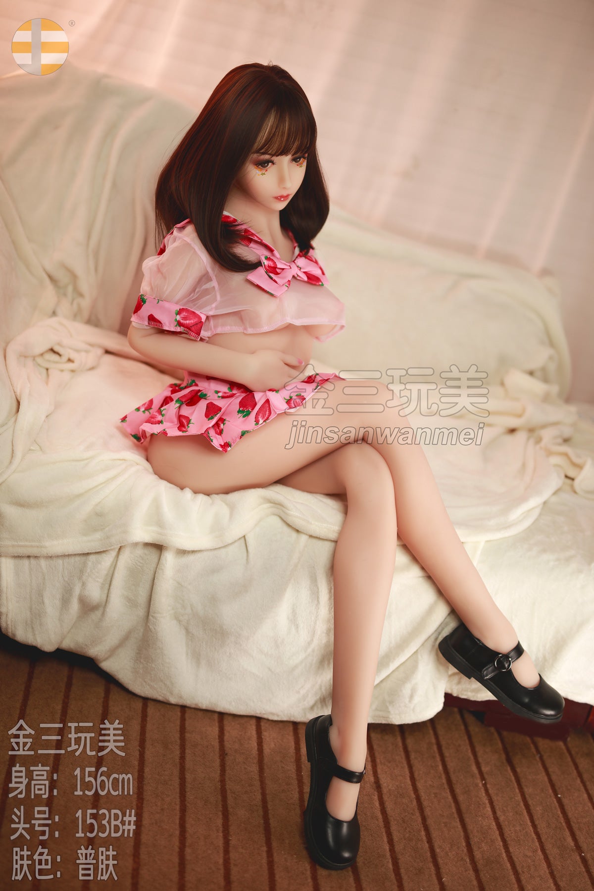 156cm/5ft1 B-cup S-TPE Sex Doll – Khloe