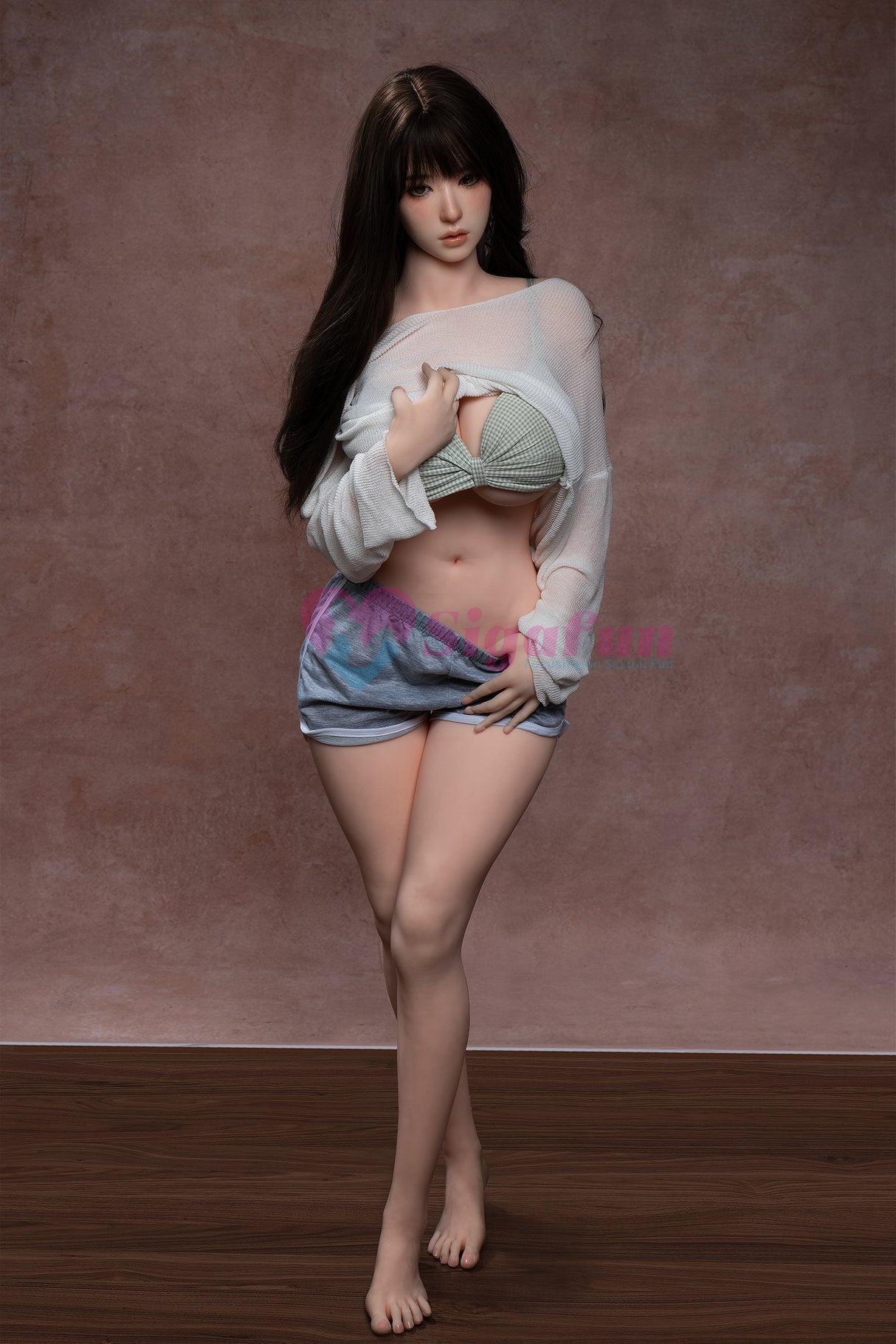159cm/5ft2 G-cup Silicone Head TPE Body Sex Doll – Andrea
