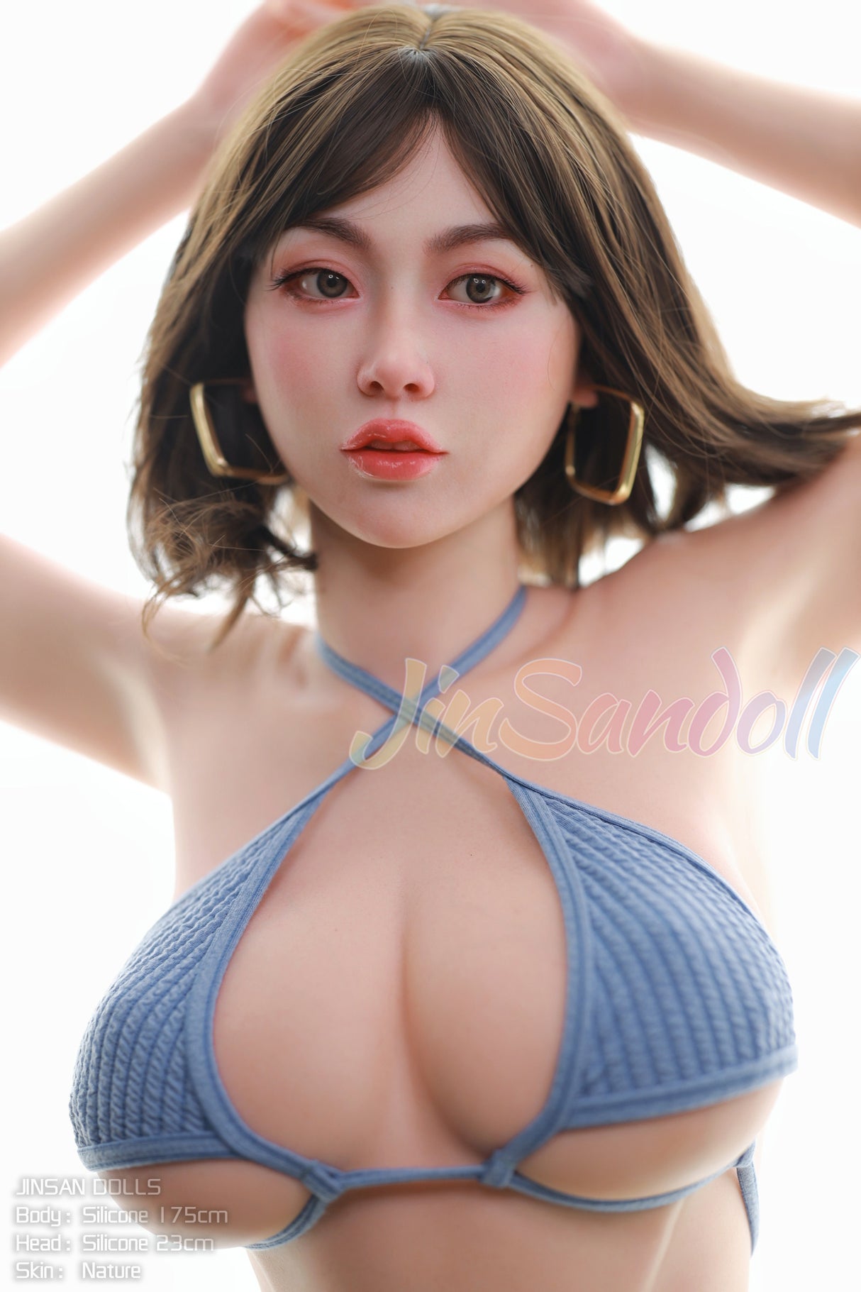 175cm/5ft9 F-cup Silicone Sex Doll – Mysti