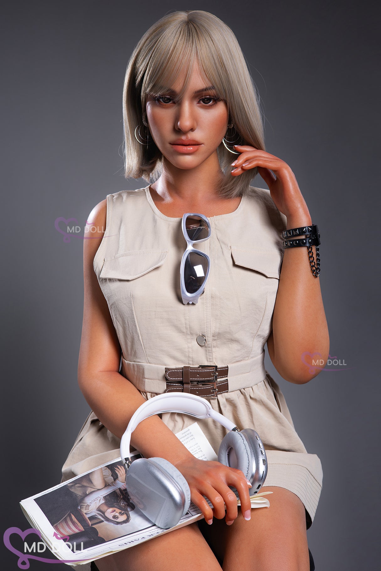 166cm/5ft4 D-cup Silicone Sex Doll –Camilla