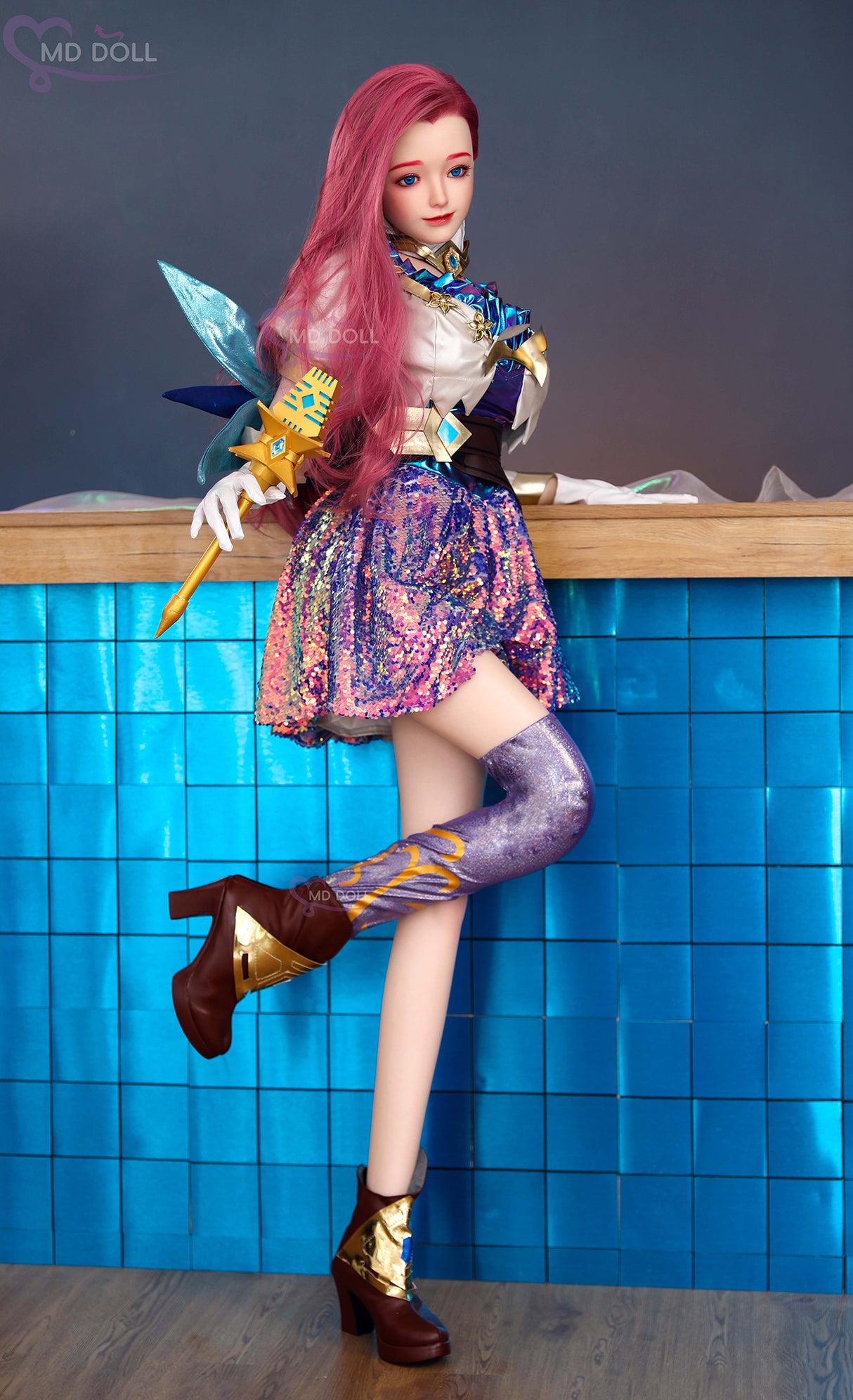 150cm/4ft9 E-cup Silicone Sex Doll – Lana