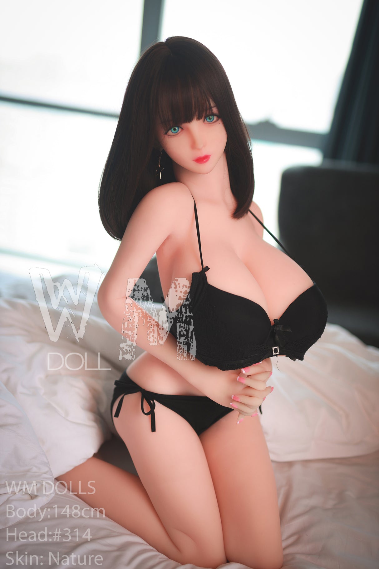 148cm/4ft9 J-cup S-TPE Sex Doll – Paris