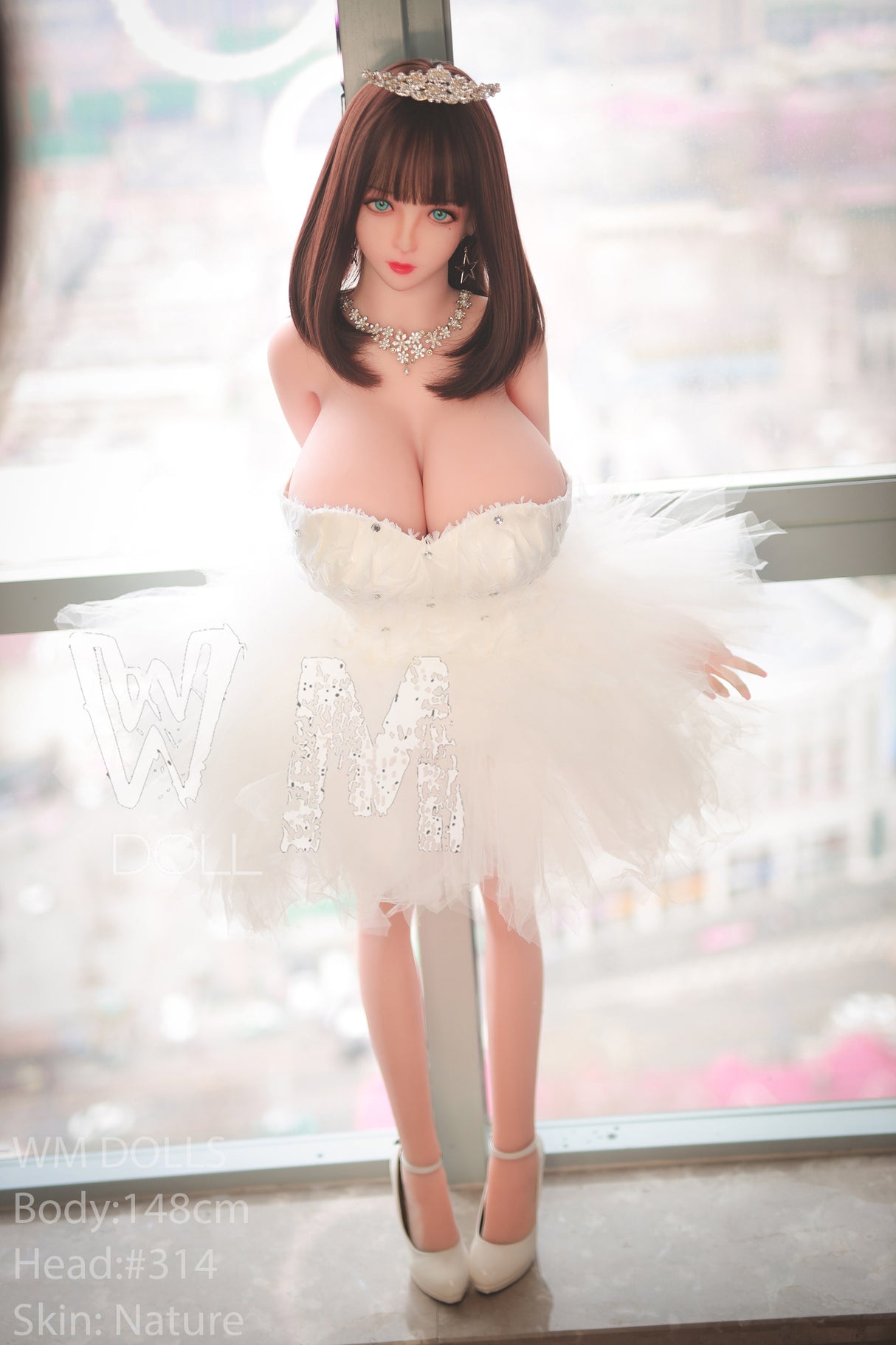 148cm/4ft9 J-cup S-TPE Sex Doll – Paris