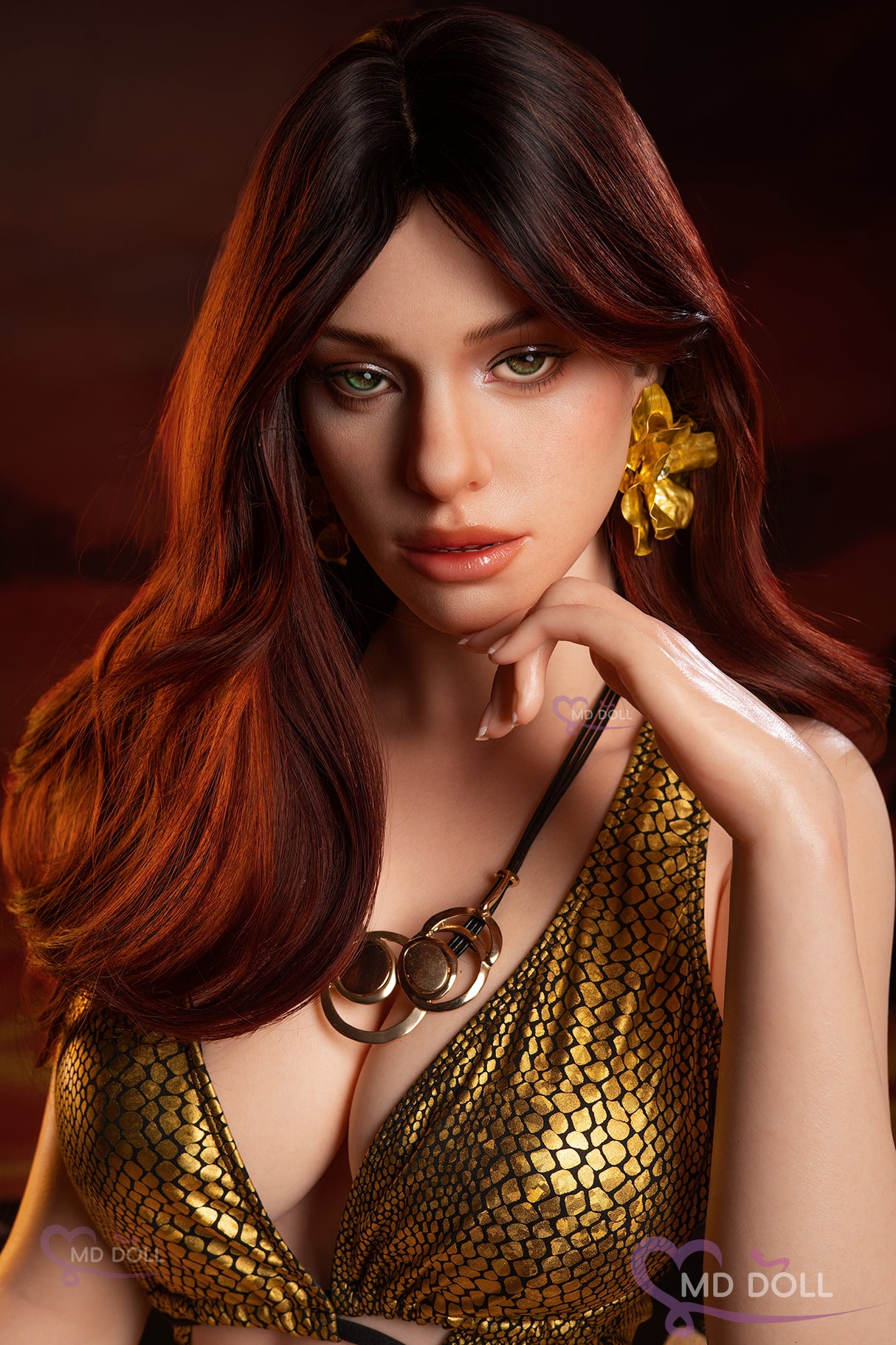 166cm/5ft4 D-cup Silicone Sex Doll –Eleanora