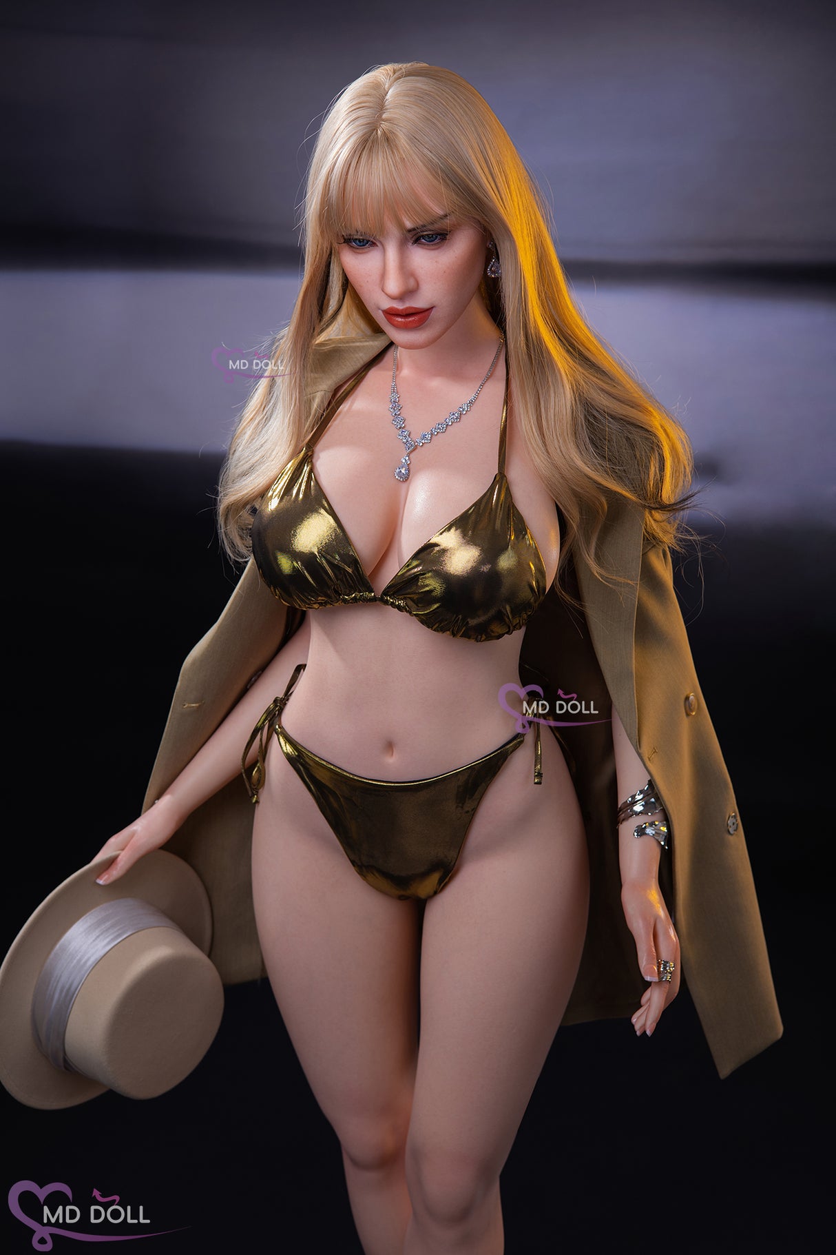 166cm/5ft4 F-cup Silicone Sex Doll –Victoria