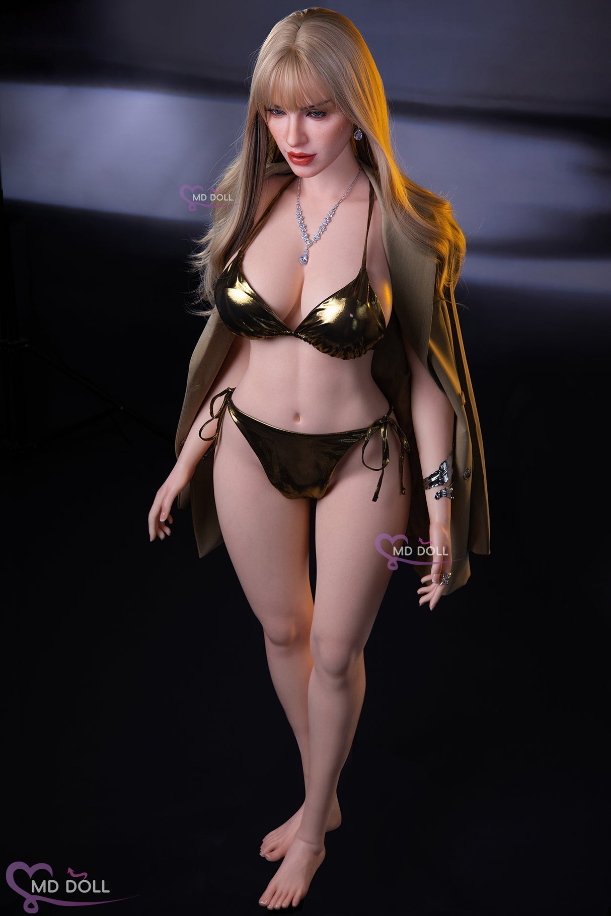 166cm/5ft4 F-cup Silicone Sex Doll –Victoria