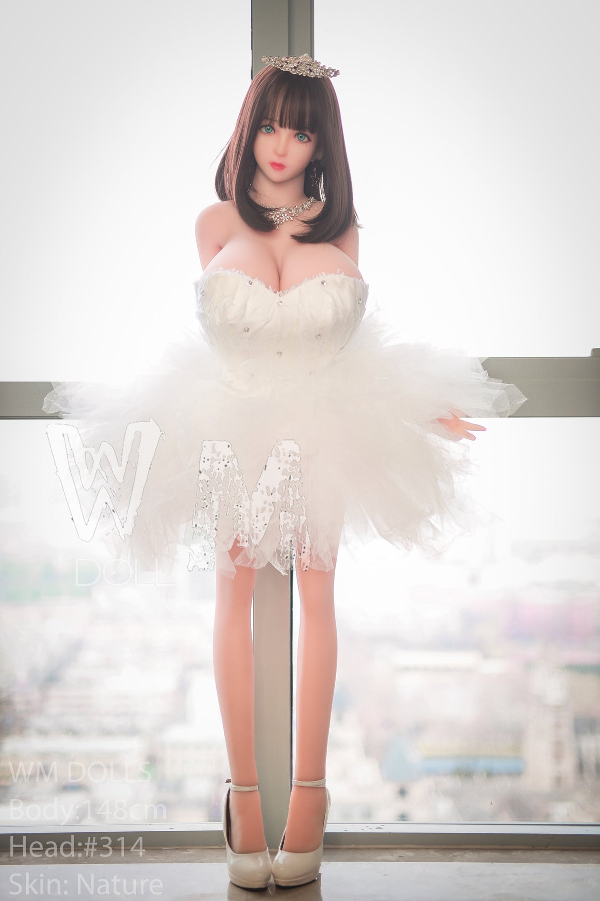 148cm/4ft9 J-cup S-TPE Sex Doll – Paris