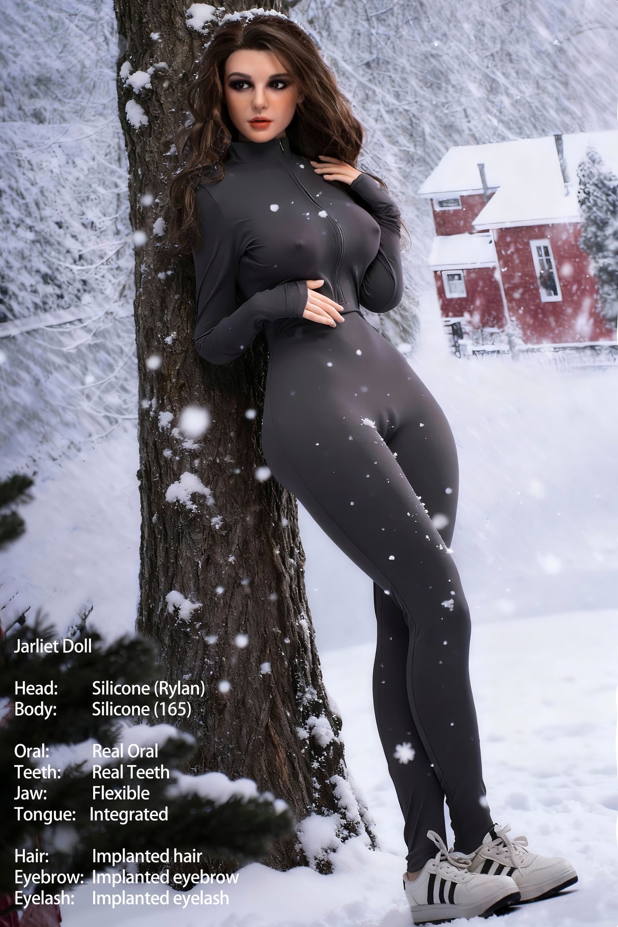 165cm/5ft5 F-cup Silicone Sex Doll – Nysia