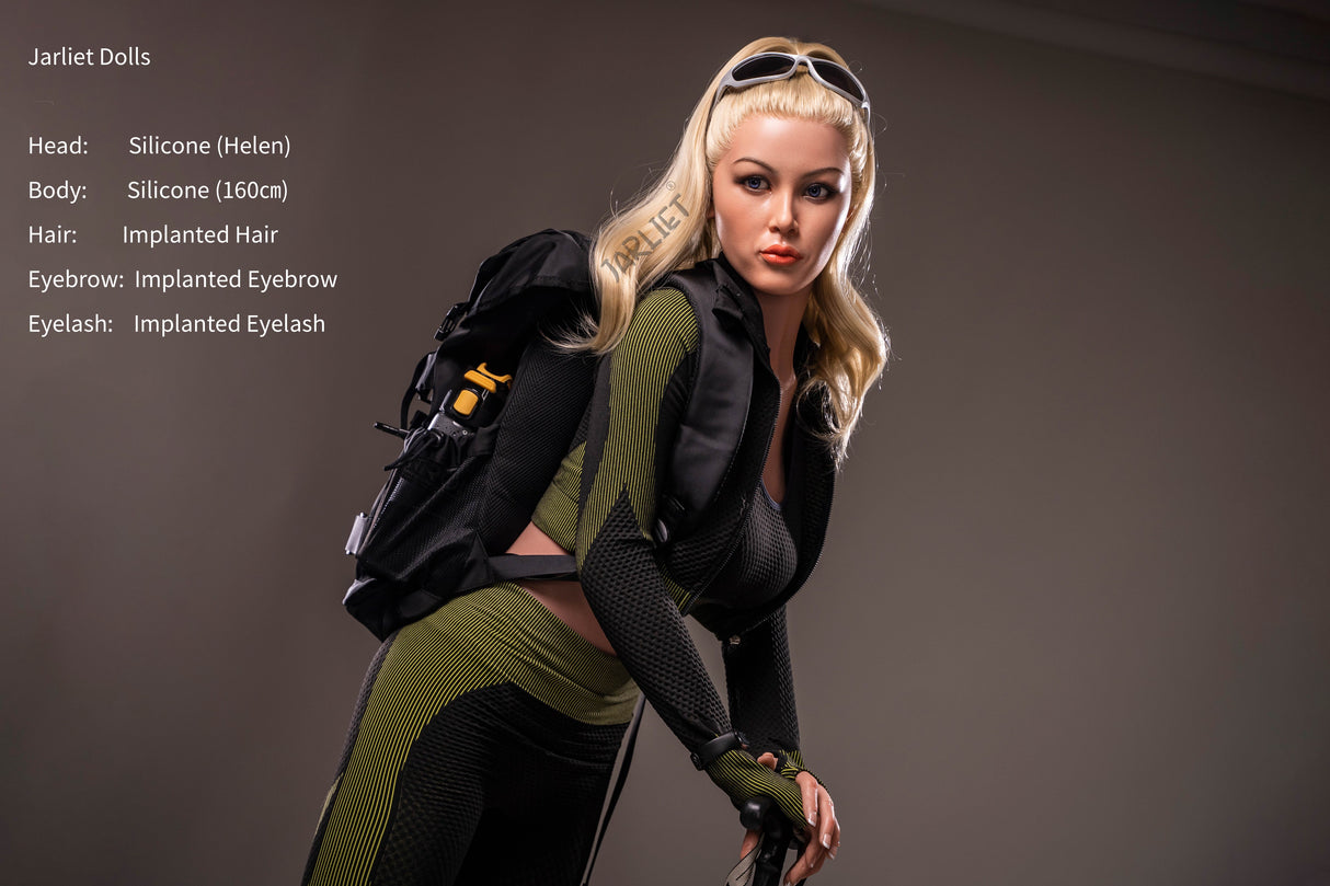 160cm/5ft3 D-cup Silicone Sex Doll – Savia