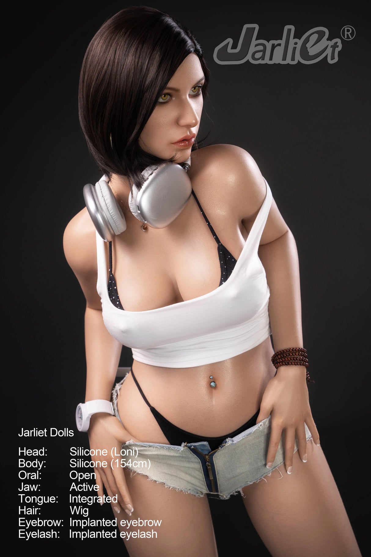 154cm/5ft1 E-cup Silicone Sex Doll – Arisa