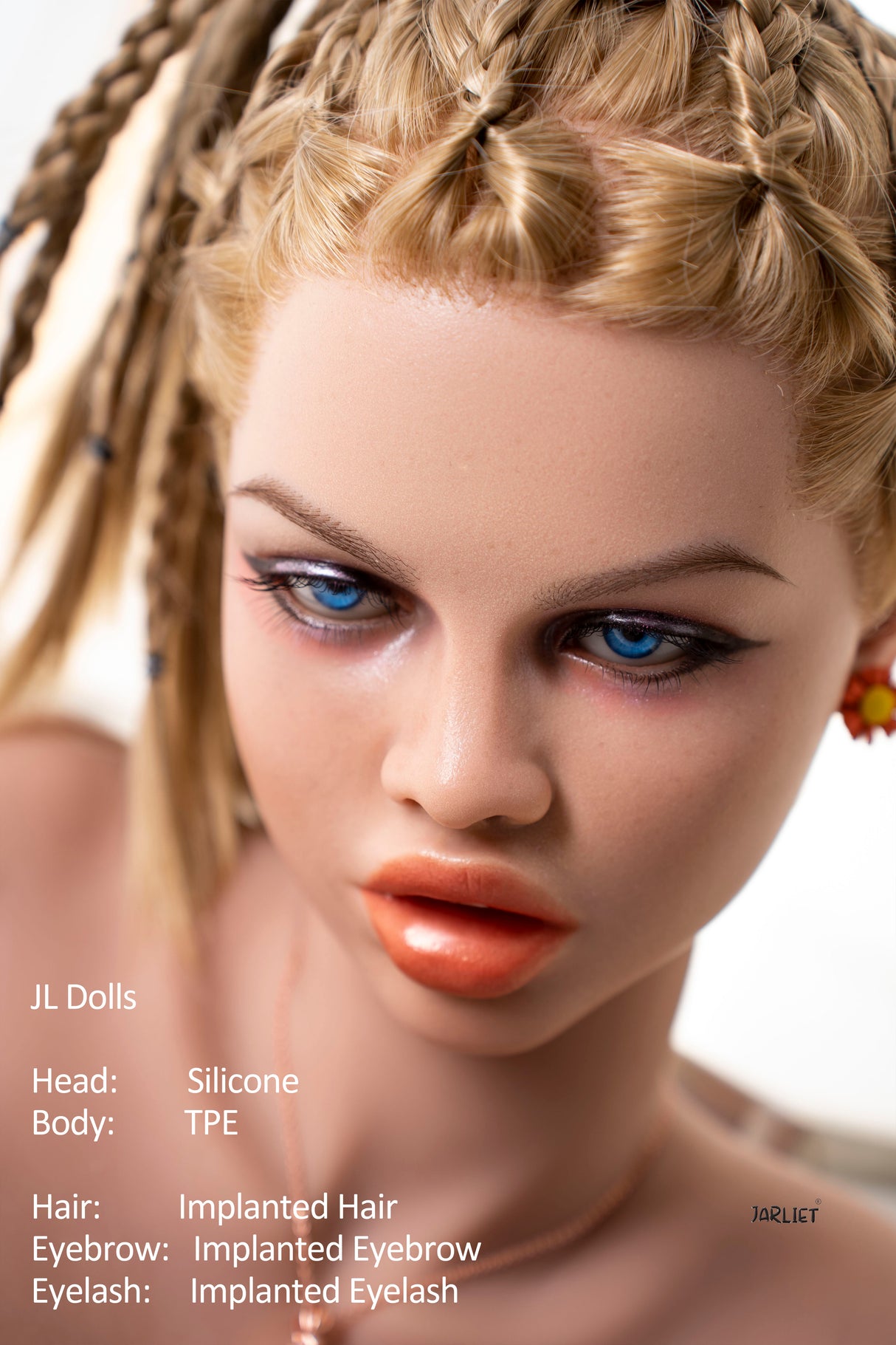 148cm/4ft9 E-cup Silicone Head TPE Body Sex Doll – Leyna