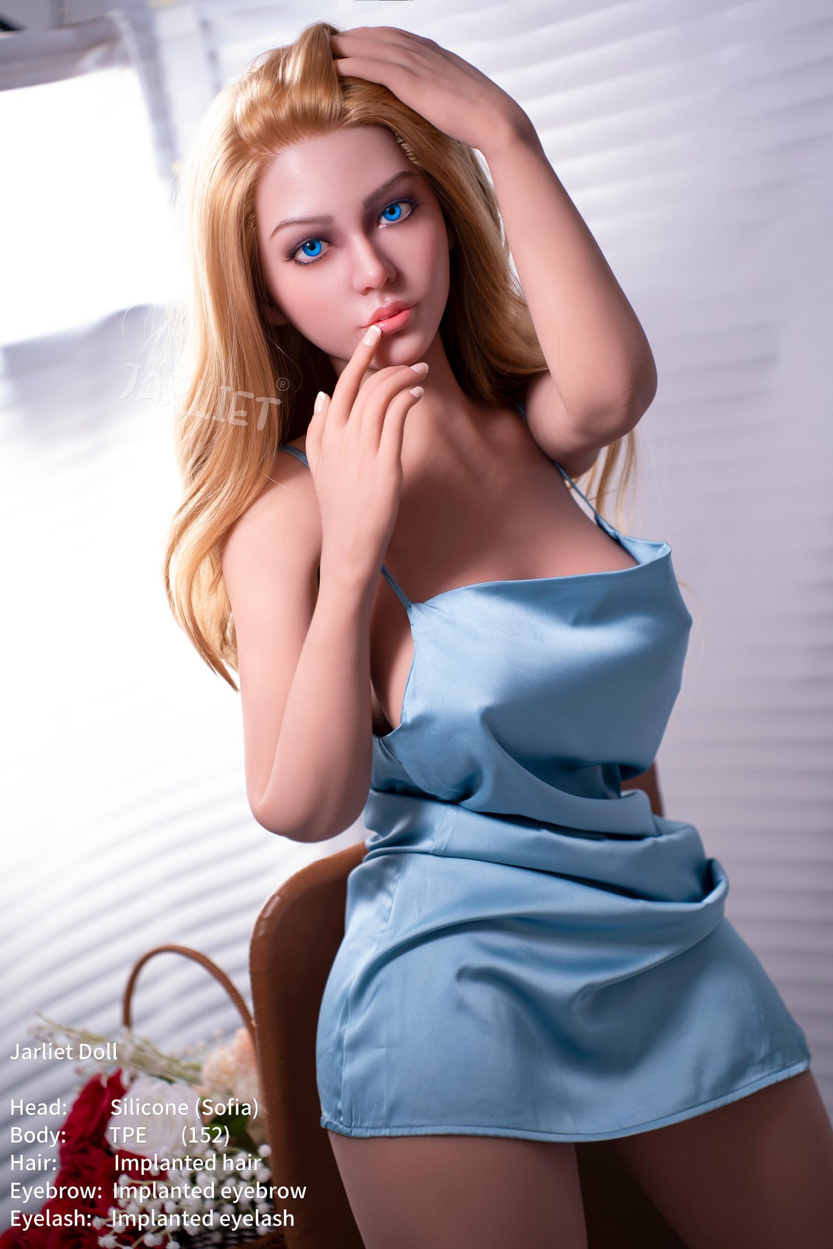 152cm/5ft E-cup Silicone Head TPE Body Sex Doll – Averi
