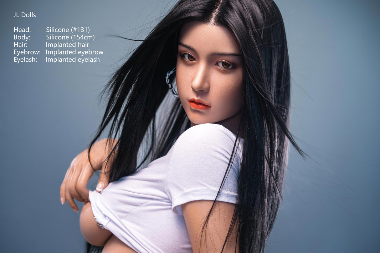 154cm/5ft1 E-cup Silicone Sex Doll – Sona