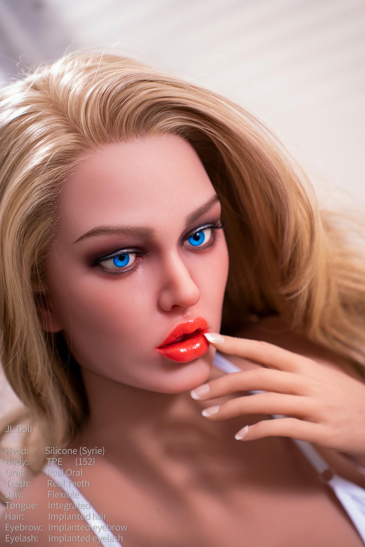 152cm/5ft E-cup Silicone Head TPE Body Sex Doll – Kyra