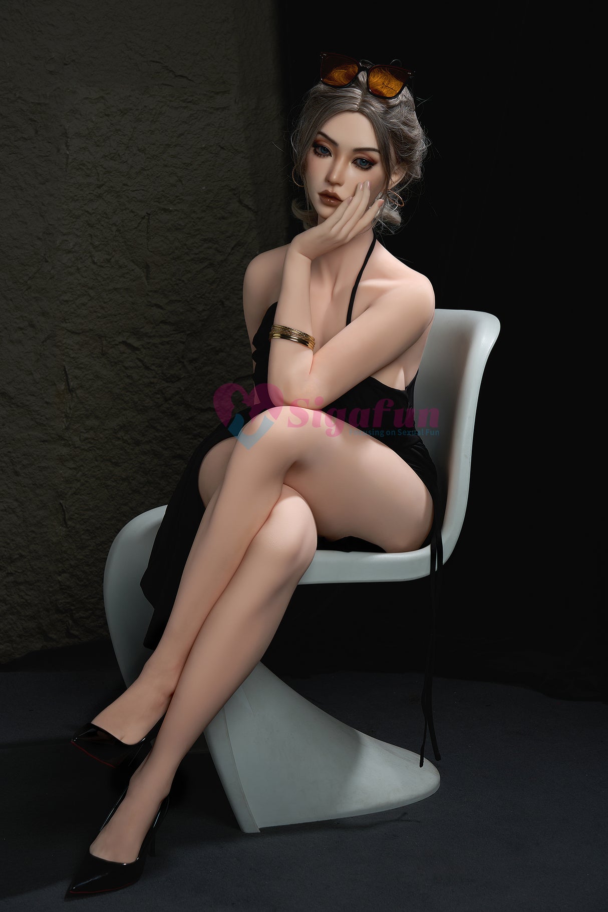 164cm/5ft3 H-cup Silicone Head TPE Body Sex Doll – Harmony