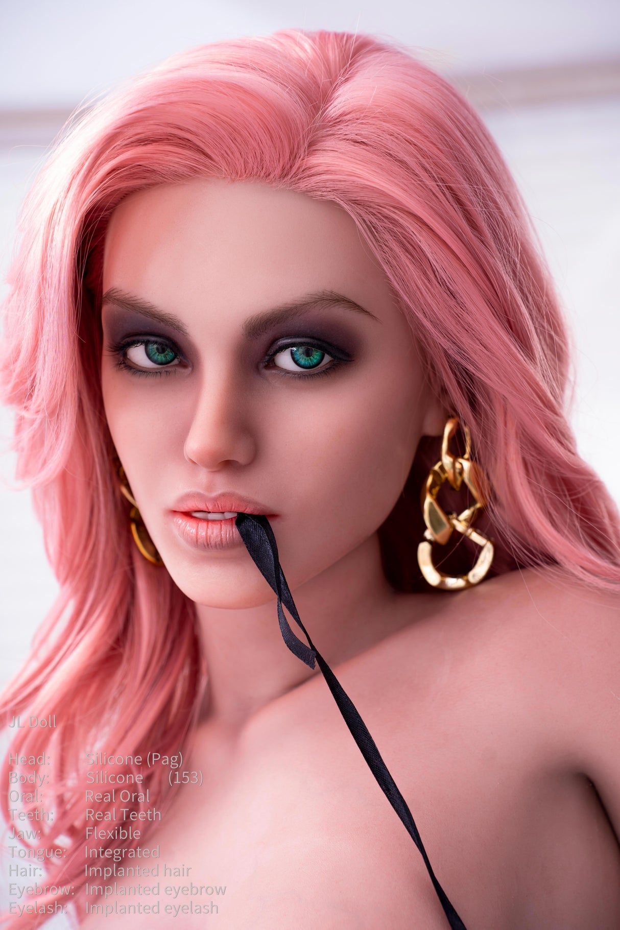 153cm/5ft1 D-cup Silicone Sex Doll – Rhea