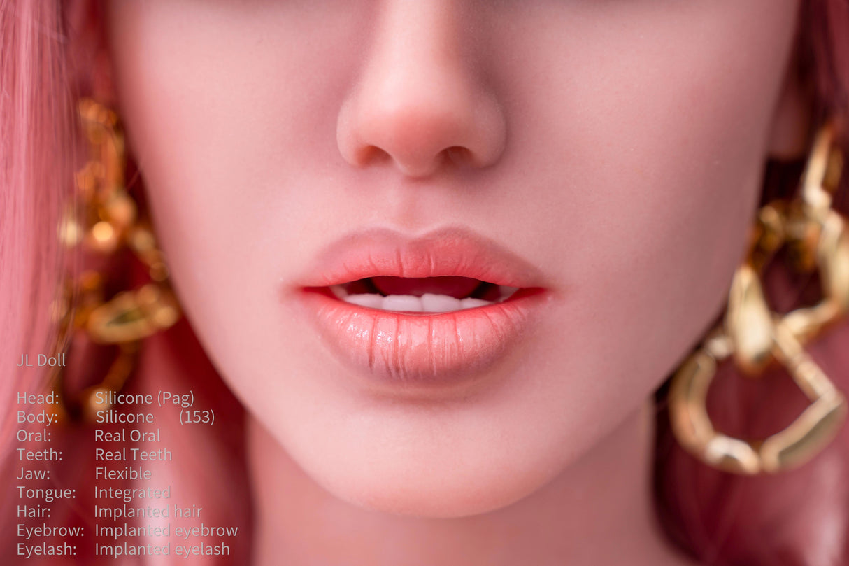 153cm/5ft1 D-cup Silicone Sex Doll – Rhea