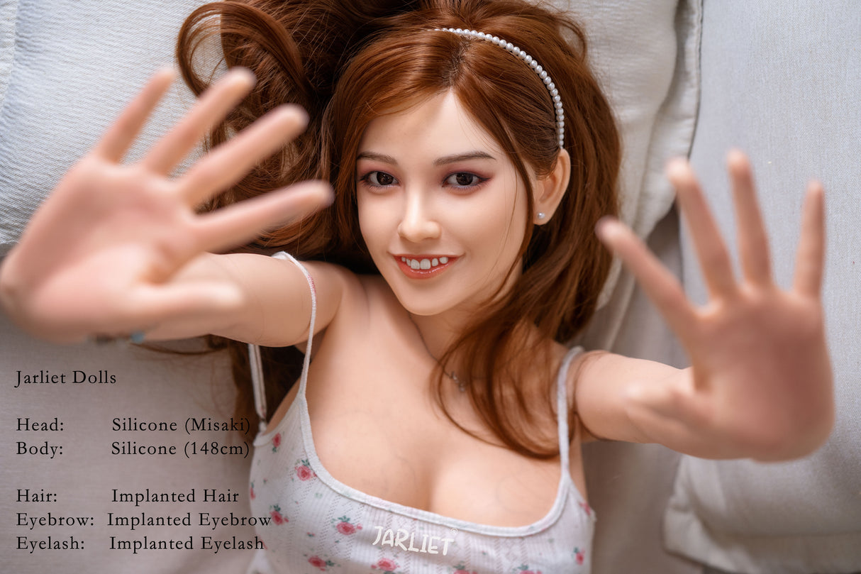 148cm/4ft8 G-cup Silicone Sex Doll – Nakira