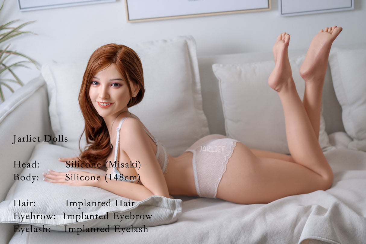 148cm/4ft8 G-cup Silicone Sex Doll – Nakira