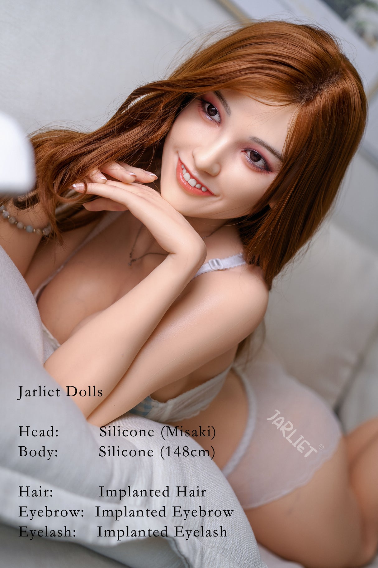148cm/4ft8 G-cup Silicone Sex Doll – Nakira