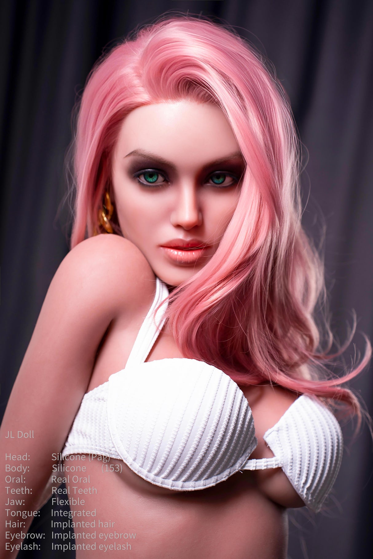 153cm/5ft1 D-cup Silicone Sex Doll – Rhea