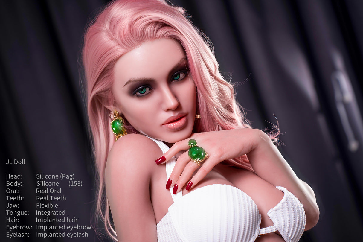 153cm/5ft1 D-cup Silicone Sex Doll – Rhea