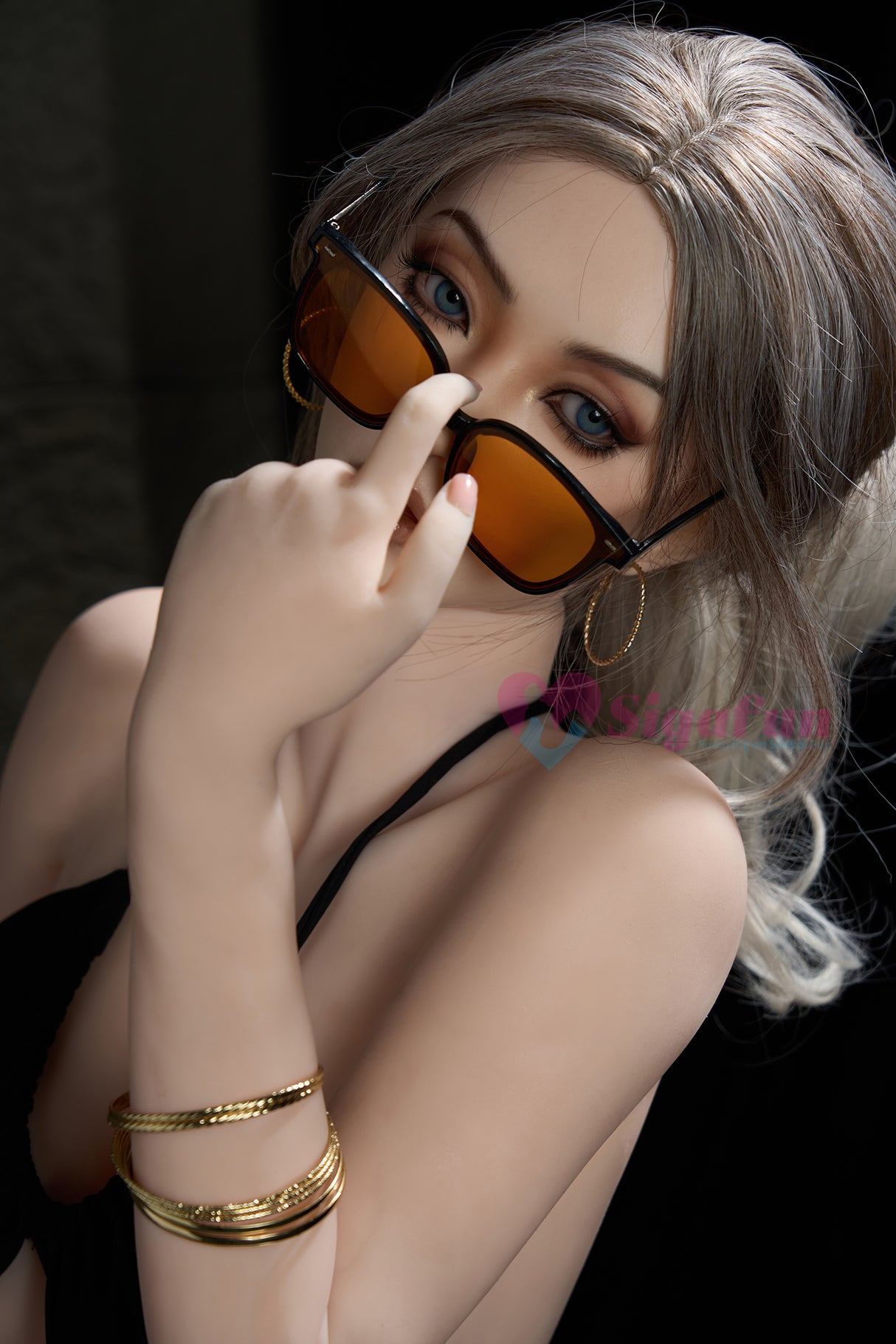 164cm/5ft3 H-cup Silicone Head TPE Body Sex Doll – Harmony