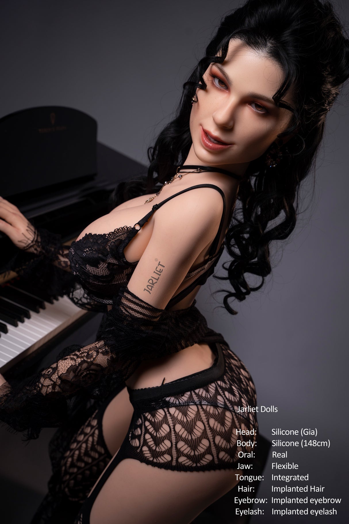 148cm/4ft8 G-cup Silicone Sex Doll – Roxia