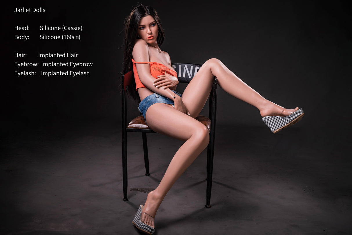 160cm/5ft3 F-cup Silicone Sex Doll – Kissy